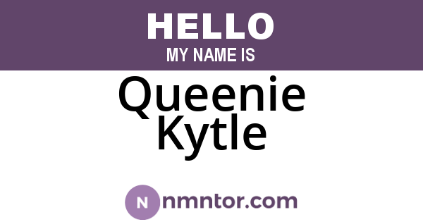 Queenie Kytle