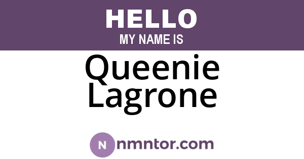 Queenie Lagrone