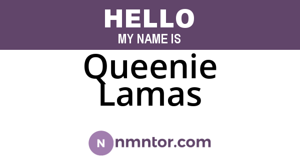 Queenie Lamas