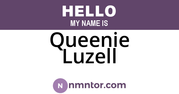 Queenie Luzell
