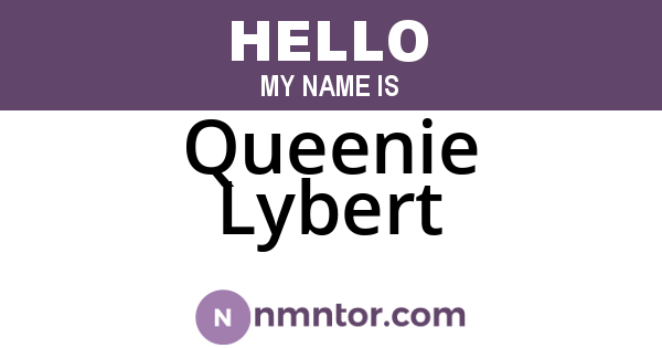 Queenie Lybert