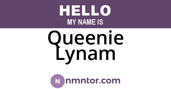 Queenie Lynam