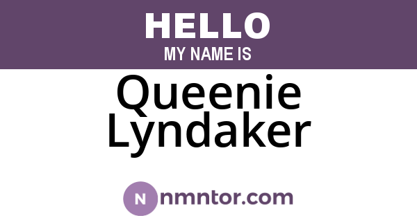Queenie Lyndaker