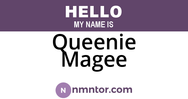 Queenie Magee