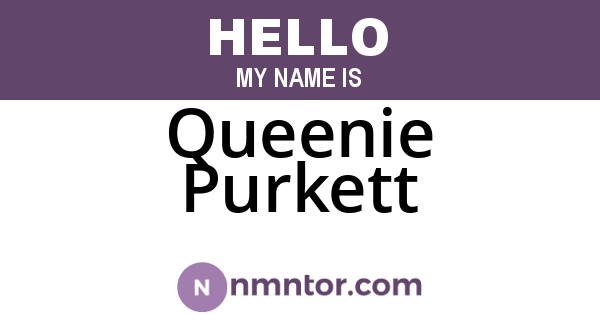 Queenie Purkett