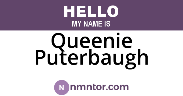 Queenie Puterbaugh
