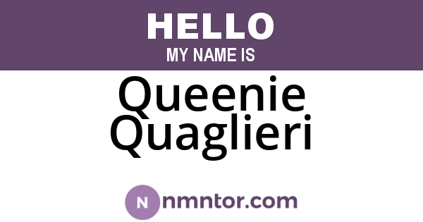 Queenie Quaglieri