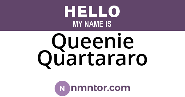 Queenie Quartararo