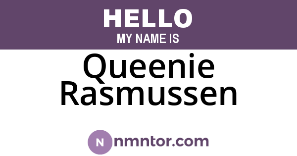 Queenie Rasmussen