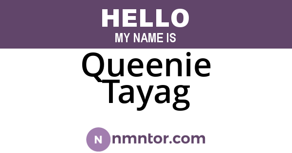 Queenie Tayag