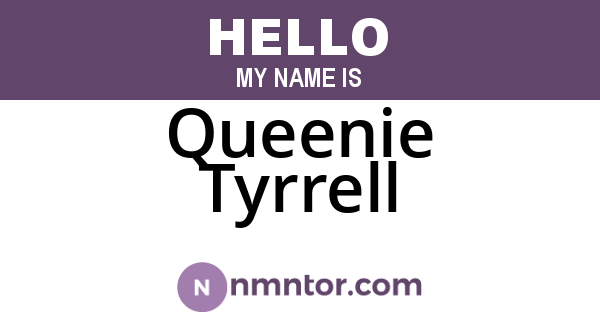 Queenie Tyrrell