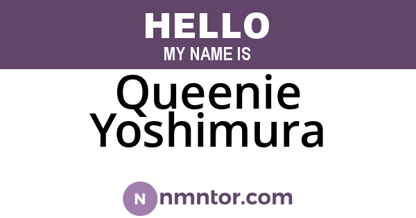 Queenie Yoshimura