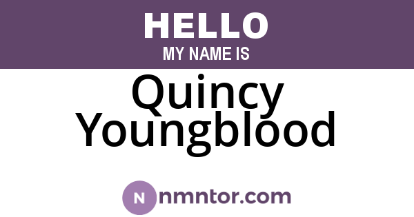 Quincy Youngblood