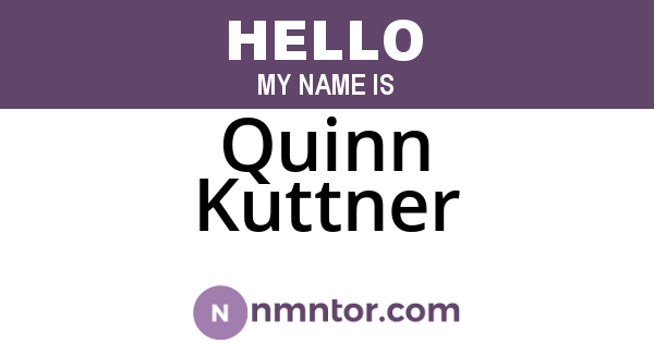 Quinn Kuttner