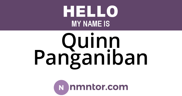 Quinn Panganiban