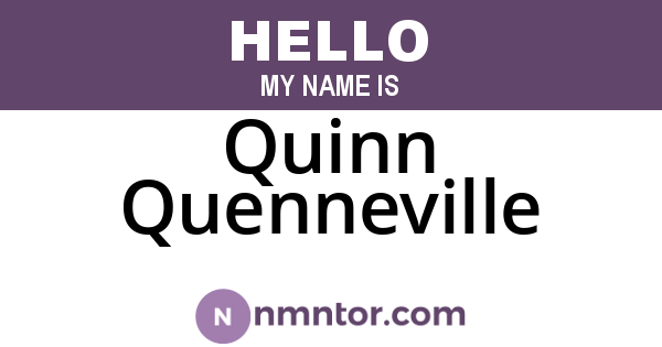 Quinn Quenneville
