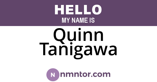 Quinn Tanigawa