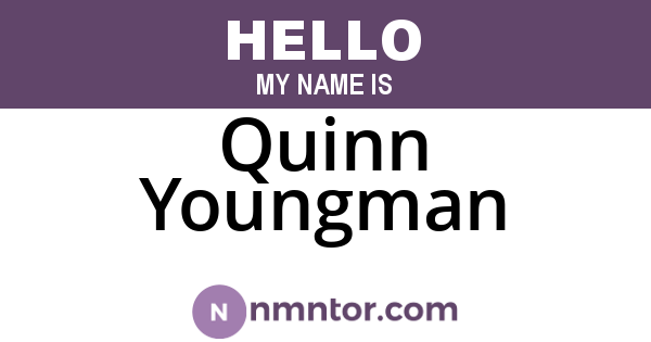 Quinn Youngman