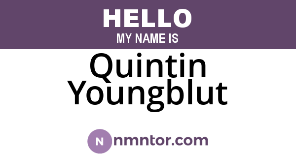 Quintin Youngblut