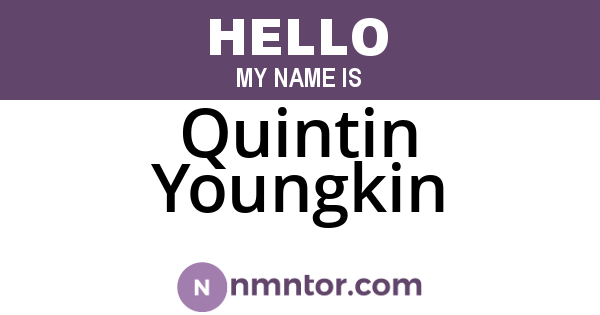 Quintin Youngkin