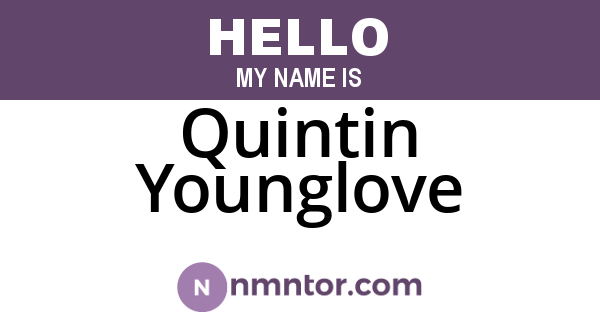 Quintin Younglove