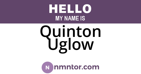 Quinton Uglow