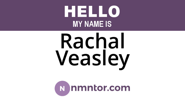 Rachal Veasley
