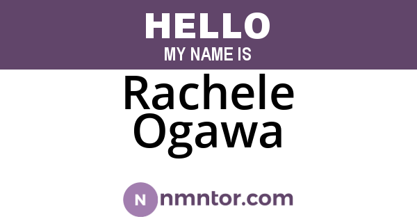 Rachele Ogawa