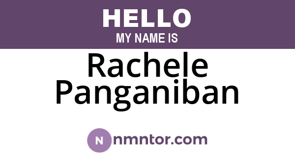 Rachele Panganiban