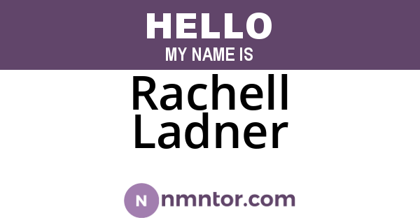 Rachell Ladner