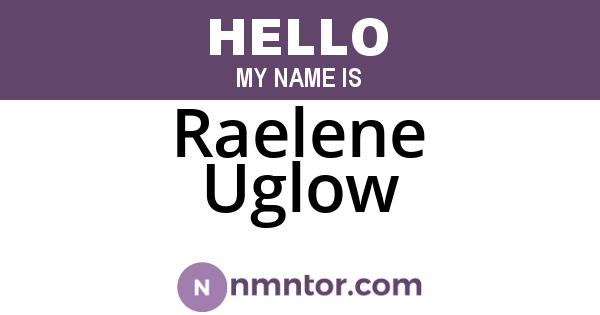 Raelene Uglow