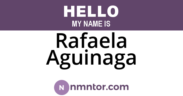 Rafaela Aguinaga