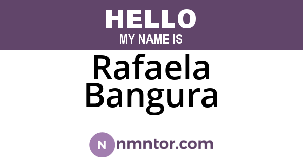 Rafaela Bangura
