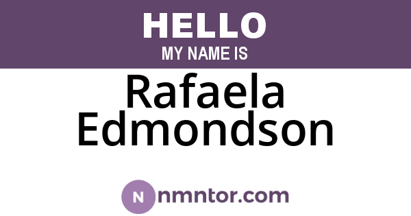 Rafaela Edmondson