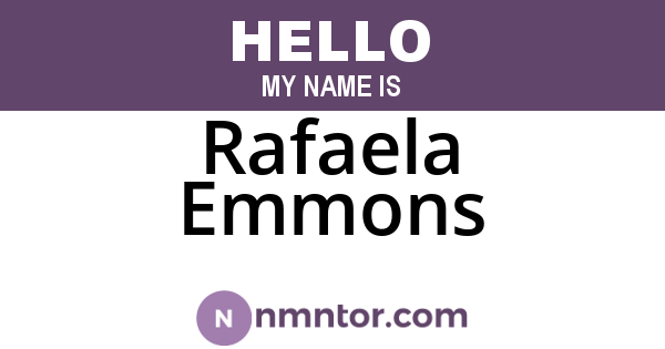 Rafaela Emmons