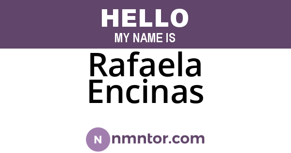 Rafaela Encinas