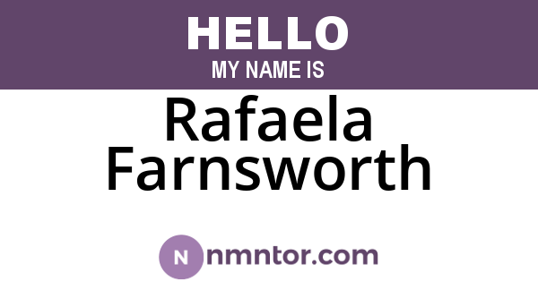 Rafaela Farnsworth