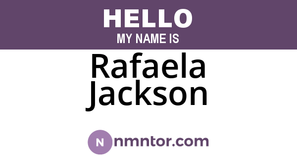Rafaela Jackson