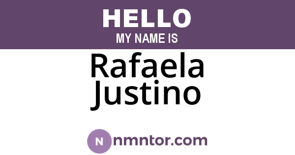 Rafaela Justino