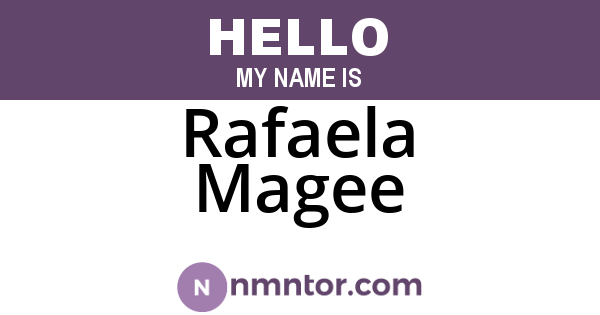 Rafaela Magee