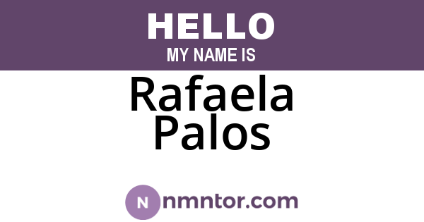 Rafaela Palos