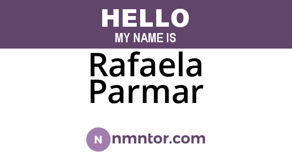 Rafaela Parmar