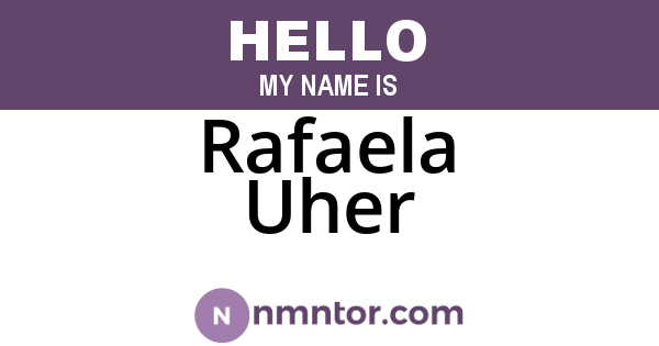 Rafaela Uher