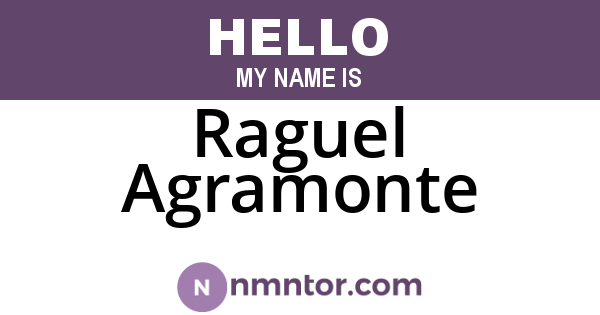 Raguel Agramonte