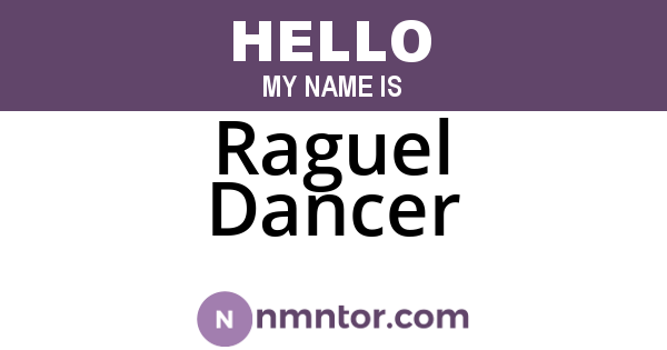Raguel Dancer