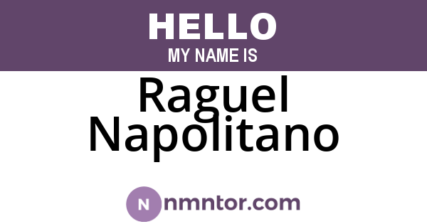 Raguel Napolitano