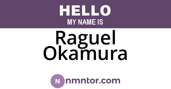 Raguel Okamura