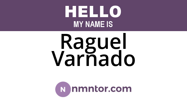 Raguel Varnado