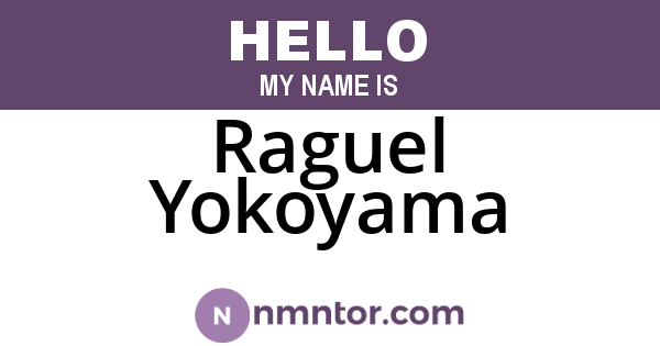 Raguel Yokoyama