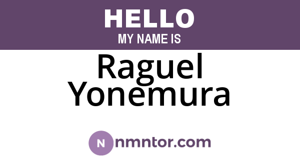 Raguel Yonemura